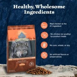 Blue Buffalo Wilderness Large Breed Adult High Protein Natural Chicken & Wholesome Grains Dry Dog Food 13 Blue Buffalo Wilderness Large Breed Adult High Protein Natural Chicken & Wholesome Grains Dry Dog Food -Blue Buffalo 748294 PT5. AC SS1800 V1694547683