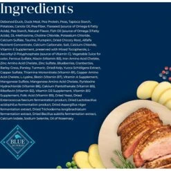 Blue Buffalo Basics Skin & Stomach Care Grain-Free Formula Duck & Potato Indoor Adult Dry Cat Food -Blue Buffalo 75578 PT4. AC SS1800 V1646256100