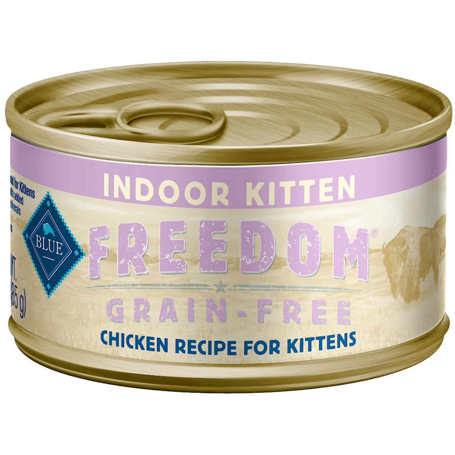 Blue Buffalo Freedom Indoor Kitten Chicken Recipe Grain-Free Canned Cat Food 1 Blue Buffalo Freedom Indoor Kitten Chicken Recipe Grain-Free Canned Cat Food