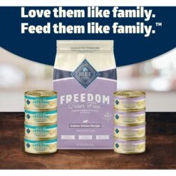 Blue Buffalo Freedom Indoor Kitten Chicken Recipe Grain-Free Dry Cat Food -Blue Buffalo 75603 PT8. AC SS1800 V1649121989