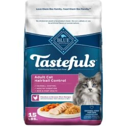 Blue Buffalo Tastefuls Hairball Control Natural Chicken & Brown Rice Recipe Adult Dry Cat Food