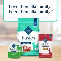 Blue Buffalo Basics Skin & Stomach Care Grain-Free Formula Lamb & Potato Recipe Small Breed Adult Dry Dog Food -Blue Buffalo 75684 PT8. AC SS1800 V1646253415