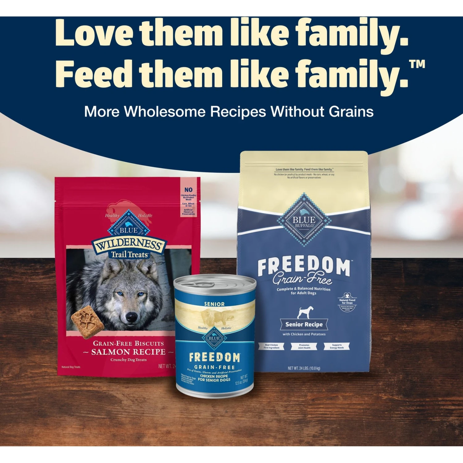 Blue Buffalo Freedom Senior Chicken Recipe Grain-Free Dry Dog Food 8 Blue Buffalo Freedom Senior Chicken Recipe Grain-Free Dry Dog Food - Image 8