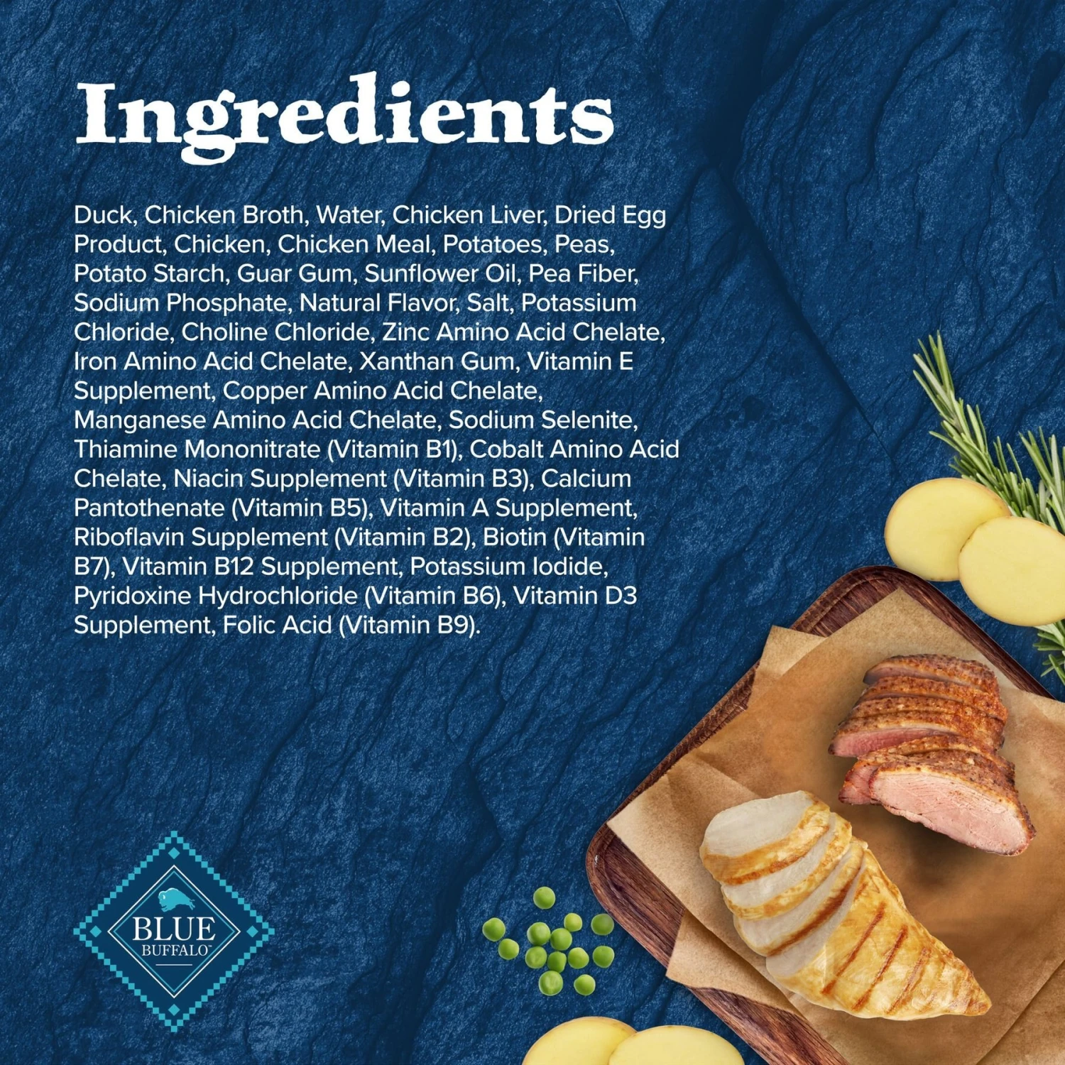 Blue Buffalo Wilderness Wolf Creek Stew Hearty Duck Stew Grain-Free Adult Canned Dog Food 5 Blue Buffalo Wilderness Wolf Creek Stew Hearty Duck Stew Grain-Free Adult Canned Dog Food - Image 5