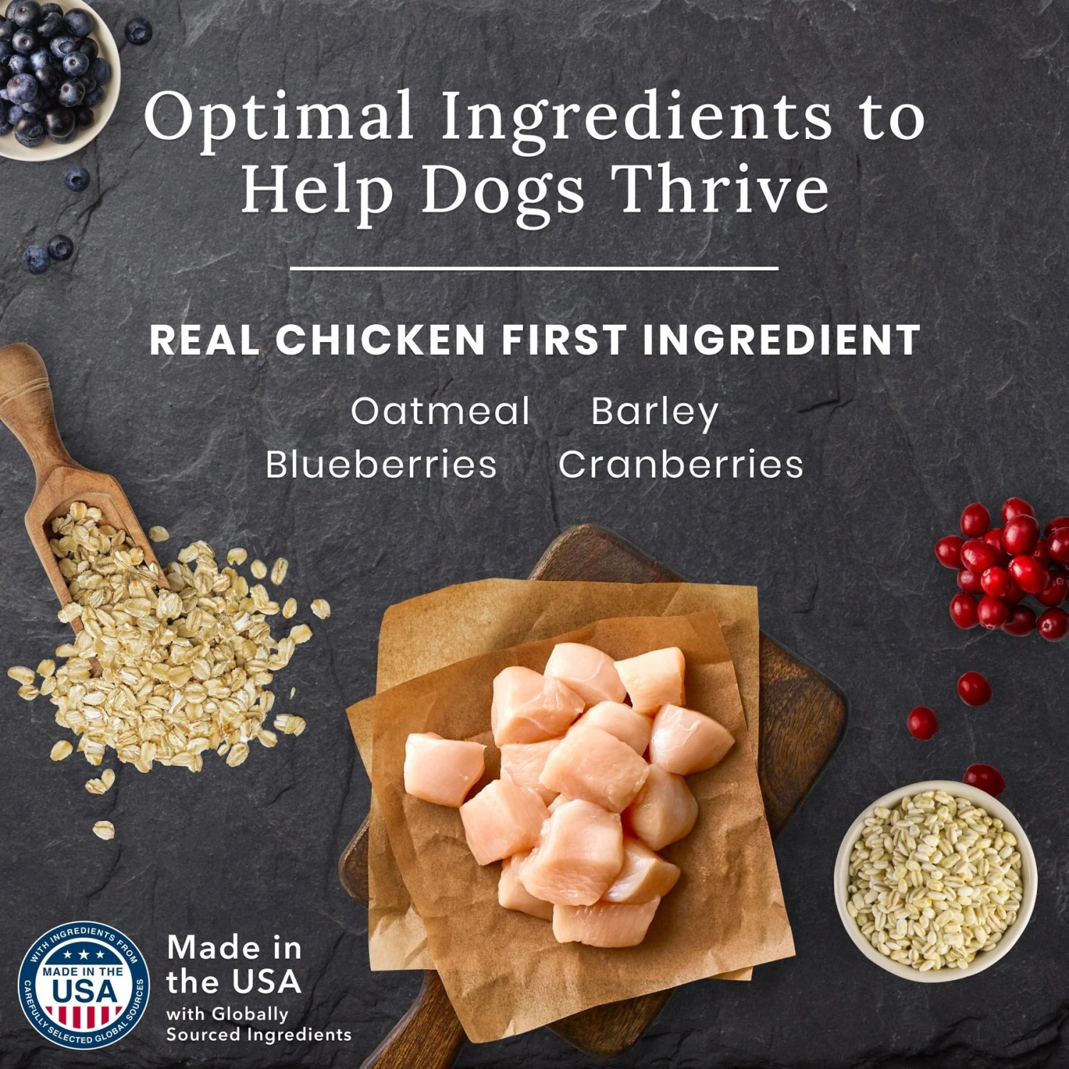 Blue Buffalo Blue Wilderness Premier Blend With Meaty Cuts Chicken Large Breed Adult Dry Dog Food, 24-lb Bag 4 Blue Buffalo Blue Wilderness Premier Blend With Meaty Cuts Chicken Large Breed Adult Dry Dog Food, 24-lb Bag - Image 4