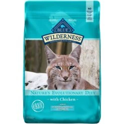 Blue Buffalo Wilderness Chicken Recipe Indoor Hairball Control Grain-Free Dry Cat Food