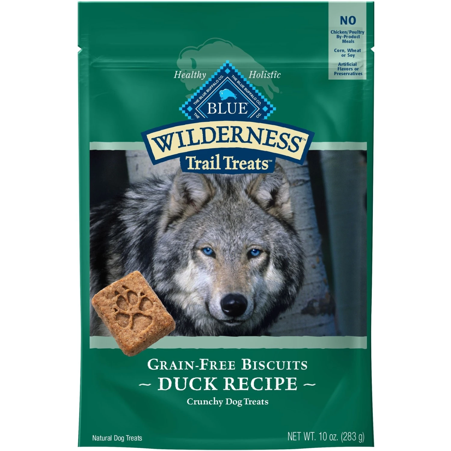 Blue Buffalo Wilderness Adult High Protein Natural Duck & Wholesome Grains Dry Dog Food & Blue Buffalo Wilderness Trail Treats Grain-Free Duck Biscuits Dog Treats 6 Blue Buffalo Wilderness Adult High Protein Natural Duck & Wholesome Grains Dry Dog Food & Blue Buffalo Wilderness Trail Treats Grain-Free Duck Biscuits Dog Treats - Image 6