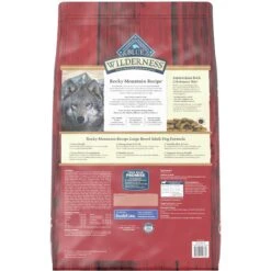 Blue Buffalo Wilderness Rocky Mountain Recipe Large Breed Adult High Protein Natural Red Meat & Grain Dry Dog Food & Blue Buffalo Wilderness Rocky Mountain Recipe Red Meat Dinner Adult Grain-Free Canned Dog Food -Blue Buffalo 796222 PT2. AC SS1800 V1678140340