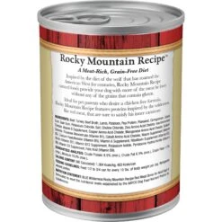 Blue Buffalo Wilderness Rocky Mountain Recipe Large Breed Adult High Protein Natural Red Meat & Grain Dry Dog Food & Blue Buffalo Wilderness Rocky Mountain Recipe Red Meat Dinner Adult Grain-Free Canned Dog Food -Blue Buffalo 796222 PT6. AC SS1800 V1678140338