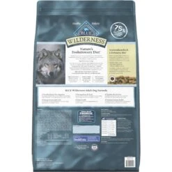 Blue Buffalo Wilderness Adult High Protein Natural Chicken & Wholesome Grains Dry Dog Food & Blue Buffalo Wilderness Trail Treats Grain-Free Duck Biscuits Dog Treats -Blue Buffalo 796238 PT2. AC SS1800 V1678140283