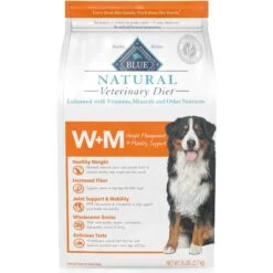 Featured Products 11 Blue Buffalo Natural Veterinary Diet W+M Weight Management + Mobility Support Dry Dog Food