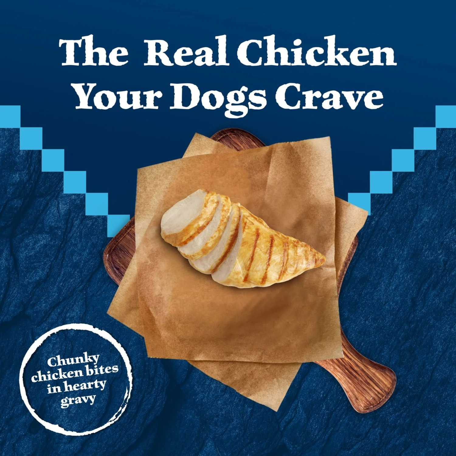 Blue Buffalo Wilderness Trail Toppers Wild Cuts Chunky Chicken Bites In Hearty Gravy Grain-Free Dog Food Topper 3 Blue Buffalo Wilderness Trail Toppers Wild Cuts Chunky Chicken Bites In Hearty Gravy Grain-Free Dog Food Topper - Image 3
