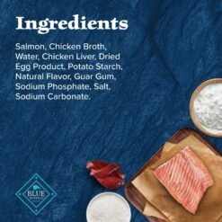 Blue Buffalo Wilderness Trail Toppers Wild Cuts Chunky Salmon Bites In Hearty Gravy Grain-Free Dog Food Topper 11 Blue Buffalo Wilderness Trail Toppers Wild Cuts Chunky Salmon Bites In Hearty Gravy Grain-Free Dog Food Topper -Blue Buffalo 84138 PT4. AC SS1800 V1646790991