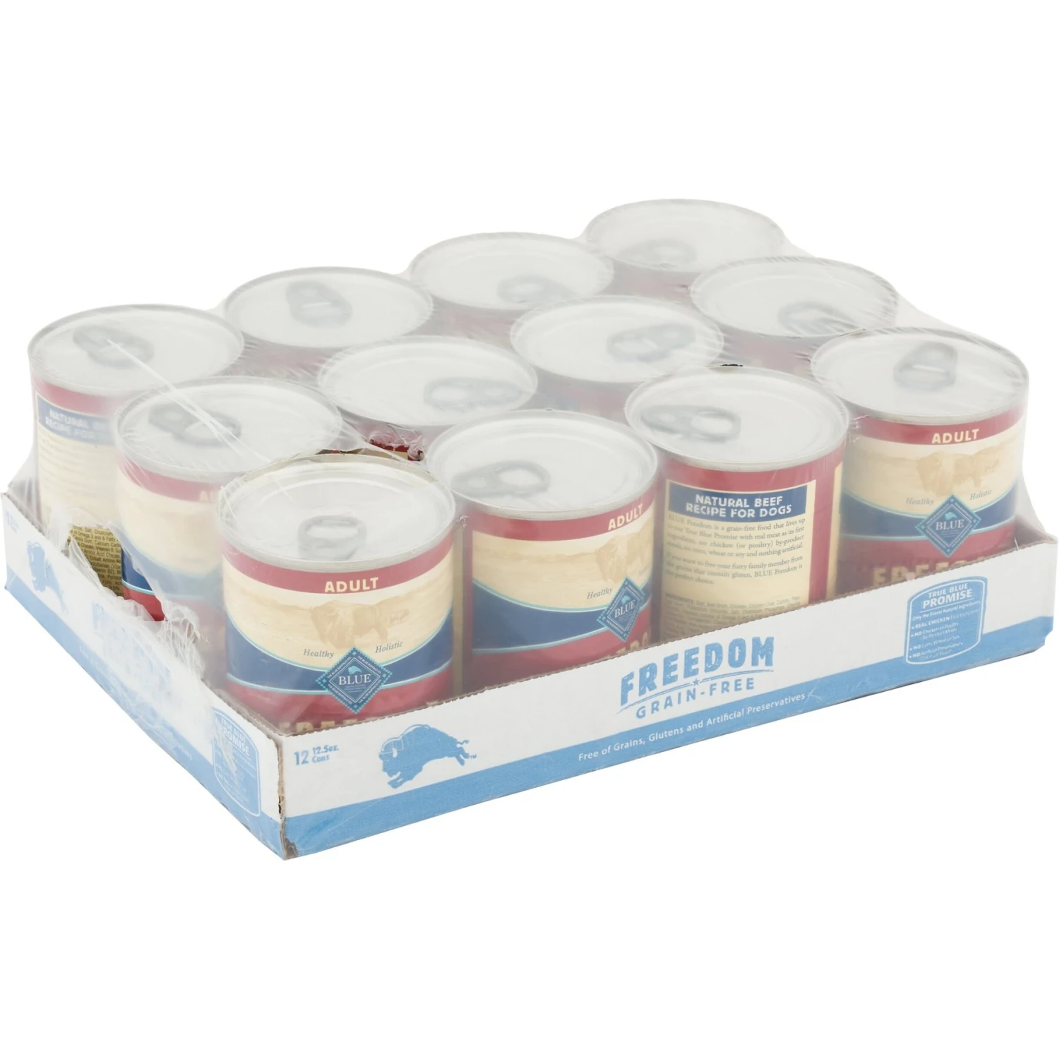 Blue Buffalo Freedom Adult Beef Recipe Grain-Free Canned Dog Food 2 Blue Buffalo Freedom Adult Beef Recipe Grain-Free Canned Dog Food - Image 2