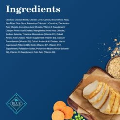 Blue Buffalo Homestyle Recipe Healthy Weight Chicken Dinner With Garden Vegetables & Brown Rice Canned Dog Food -Blue Buffalo 84158 PT4. AC SS1800 V1689356372