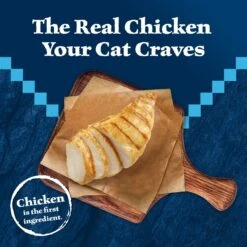 Blue Buffalo Wilderness Tasty Toppers Wild Cuts Tasty Chicken Morsels In Savory Gravy Grain-Free Cat Food Topper -Blue Buffalo 84183 PT2. AC SS1800 V1646787687