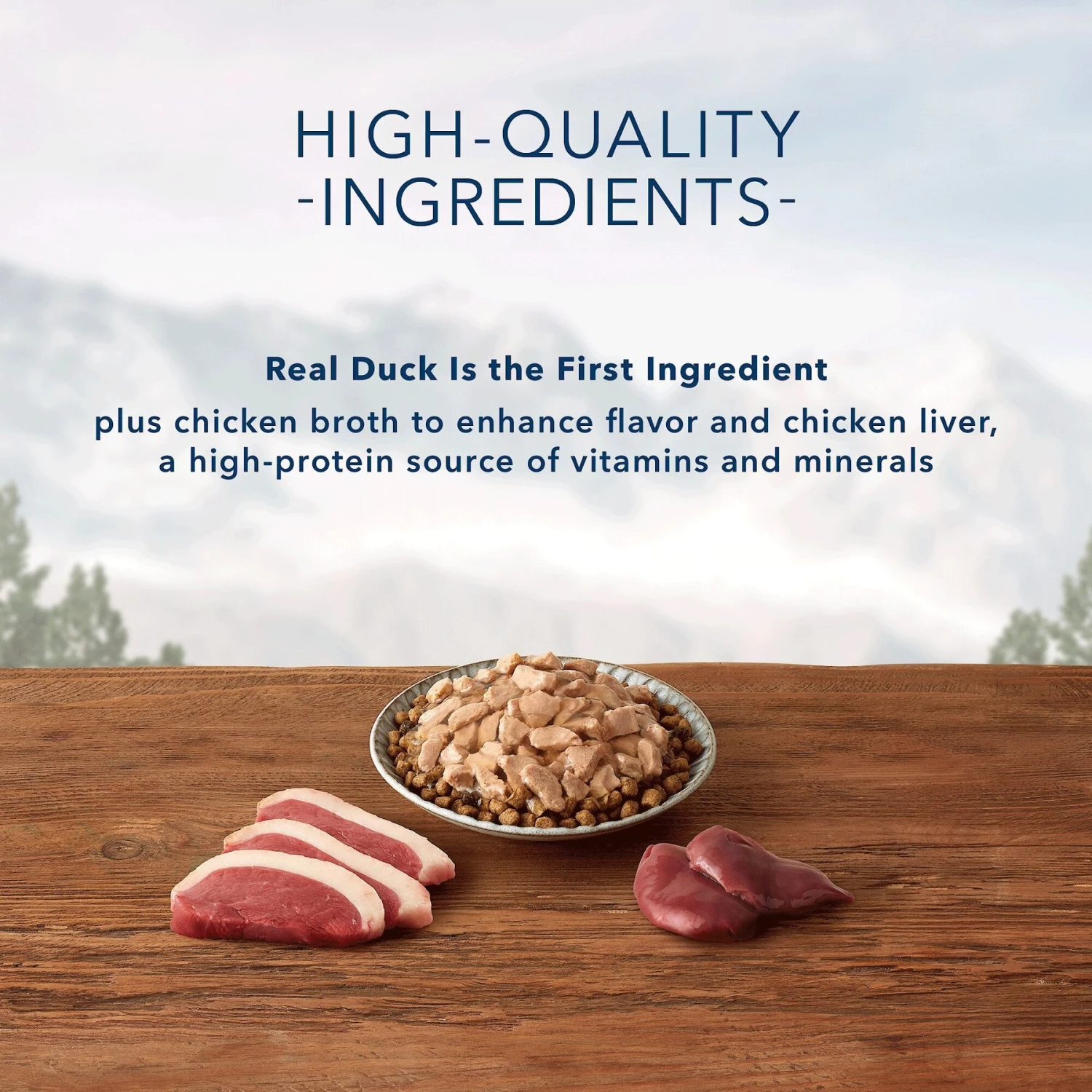 Blue Buffalo Wilderness Tasty Toppers Wild Cuts Tasty Duck Morsels In Savory Gravy Grain-Free Cat Food Topper 4 Blue Buffalo Wilderness Tasty Toppers Wild Cuts Tasty Duck Morsels In Savory Gravy Grain-Free Cat Food Topper - Image 4