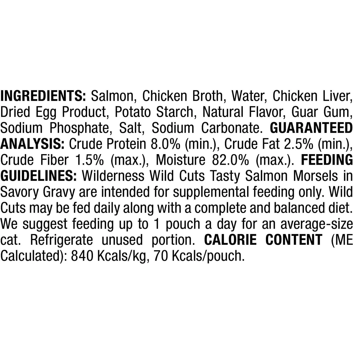 Blue Buffalo Wilderness Tasty Toppers Wild Cuts Tasty Salmon Morsels In Savory Gravy Grain-Free Cat Food Topper 3 Blue Buffalo Wilderness Tasty Toppers Wild Cuts Tasty Salmon Morsels In Savory Gravy Grain-Free Cat Food Topper - Image 3