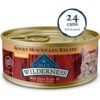 Blue Buffalo Wilderness Rocky Mountain Recipe Flaked Red Meat Feast Adult Grain-Free Canned Cat Food