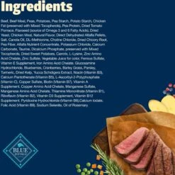 Blue Buffalo Freedom Adult Beef Recipe Grain-Free Dry Dog Food -Blue Buffalo 84995 PT4. AC SS1800 V1649109092