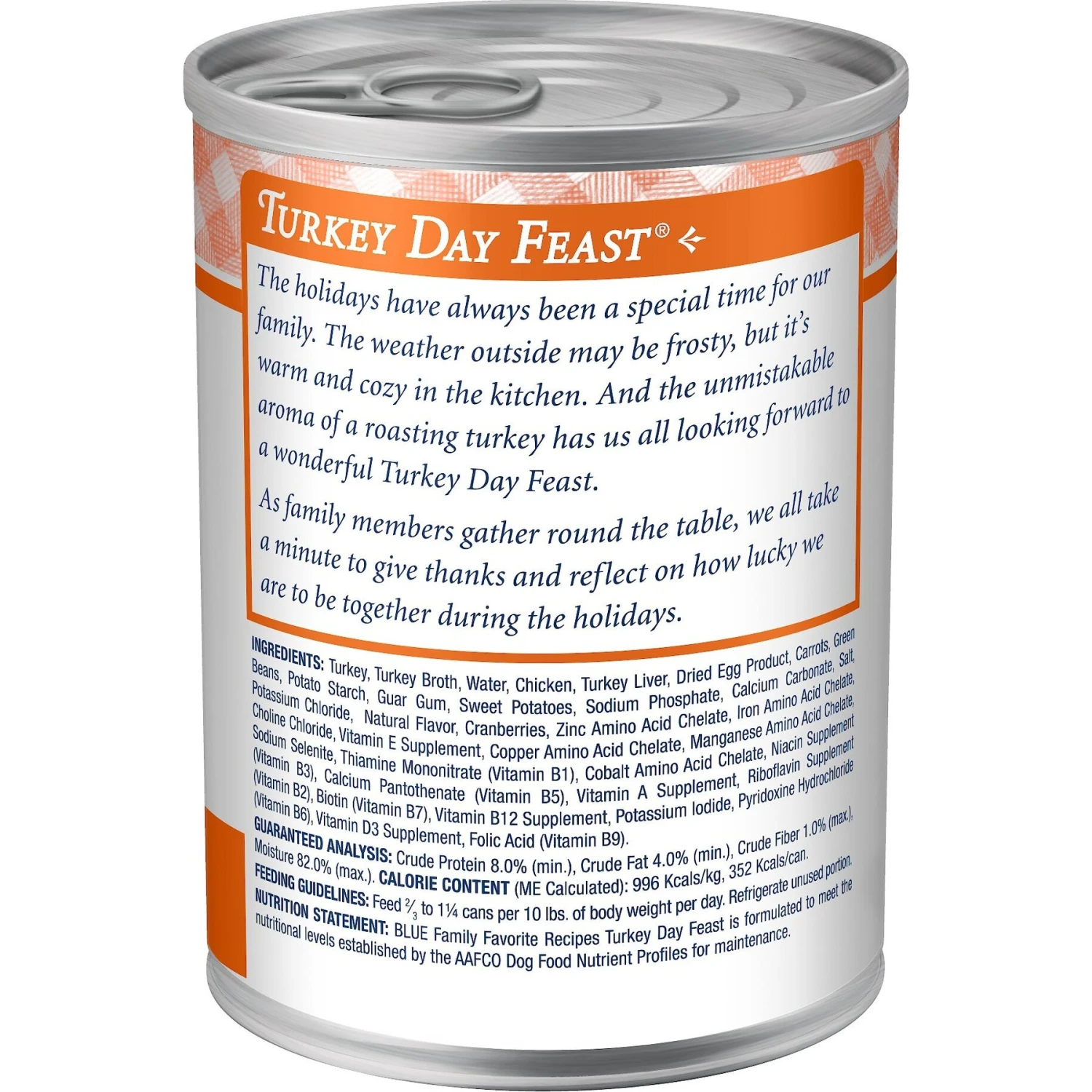 Blue Buffalo Family Favorite Grain-Free Recipes Turkey Day Feast Canned Dog Food 3 Blue Buffalo Family Favorite Grain-Free Recipes Turkey Day Feast Canned Dog Food - Image 3