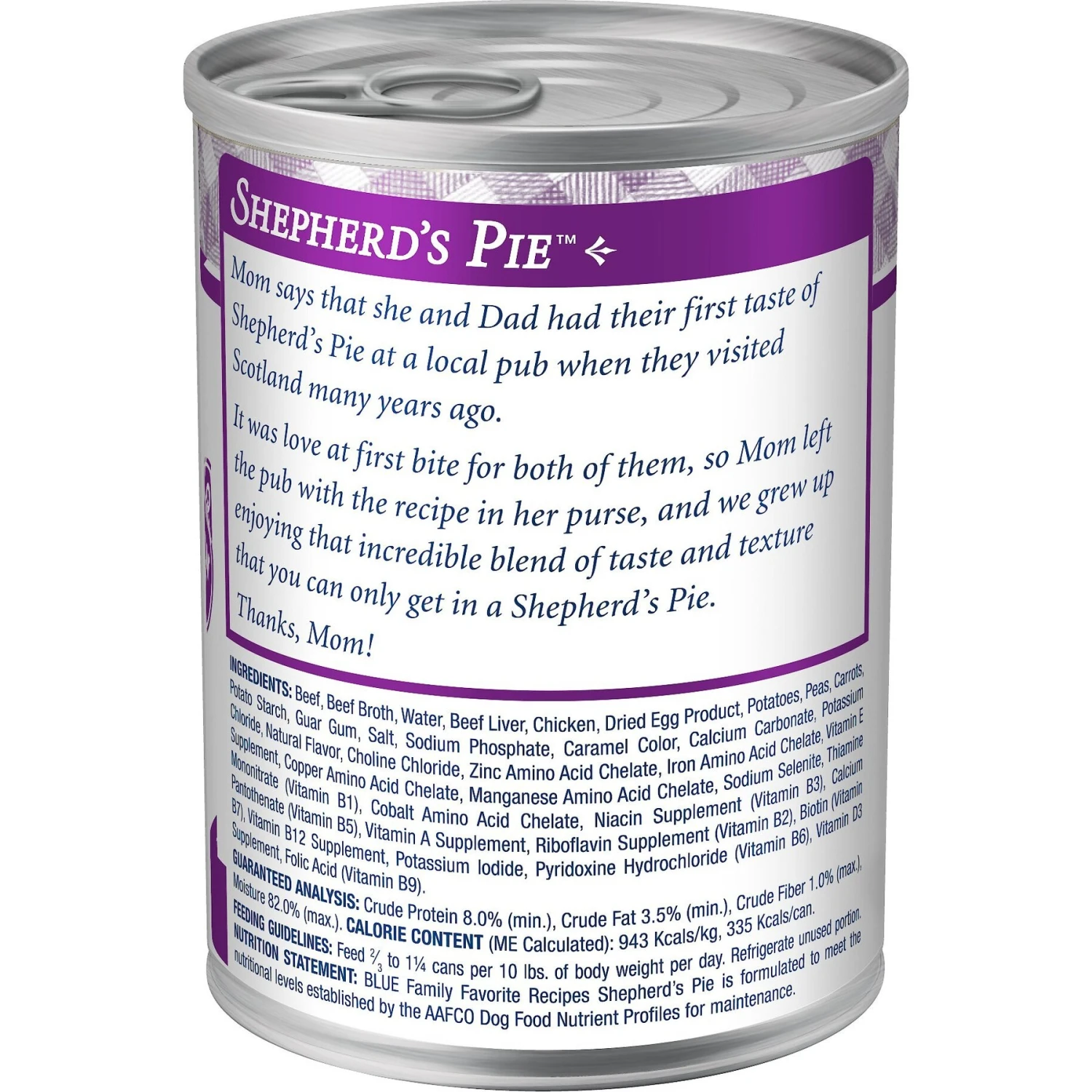 Blue Buffalo Family Favorite Grain-Free Recipes Shepherd's Pie Canned Dog Food 3 Blue Buffalo Family Favorite Grain-Free Recipes Shepherd's Pie Canned Dog Food - Image 3
