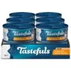 Blue Buffalo Tastefuls Natural Pate Turkey & Chicken Entree Wet Cat Food, 5.5-oz Can, Case Of 12