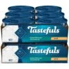 Blue Buffalo Tastefuls Natural Pate Ocean Fish & Tuna Entree Wet Cat Food, 3-oz Can, Case Of 12