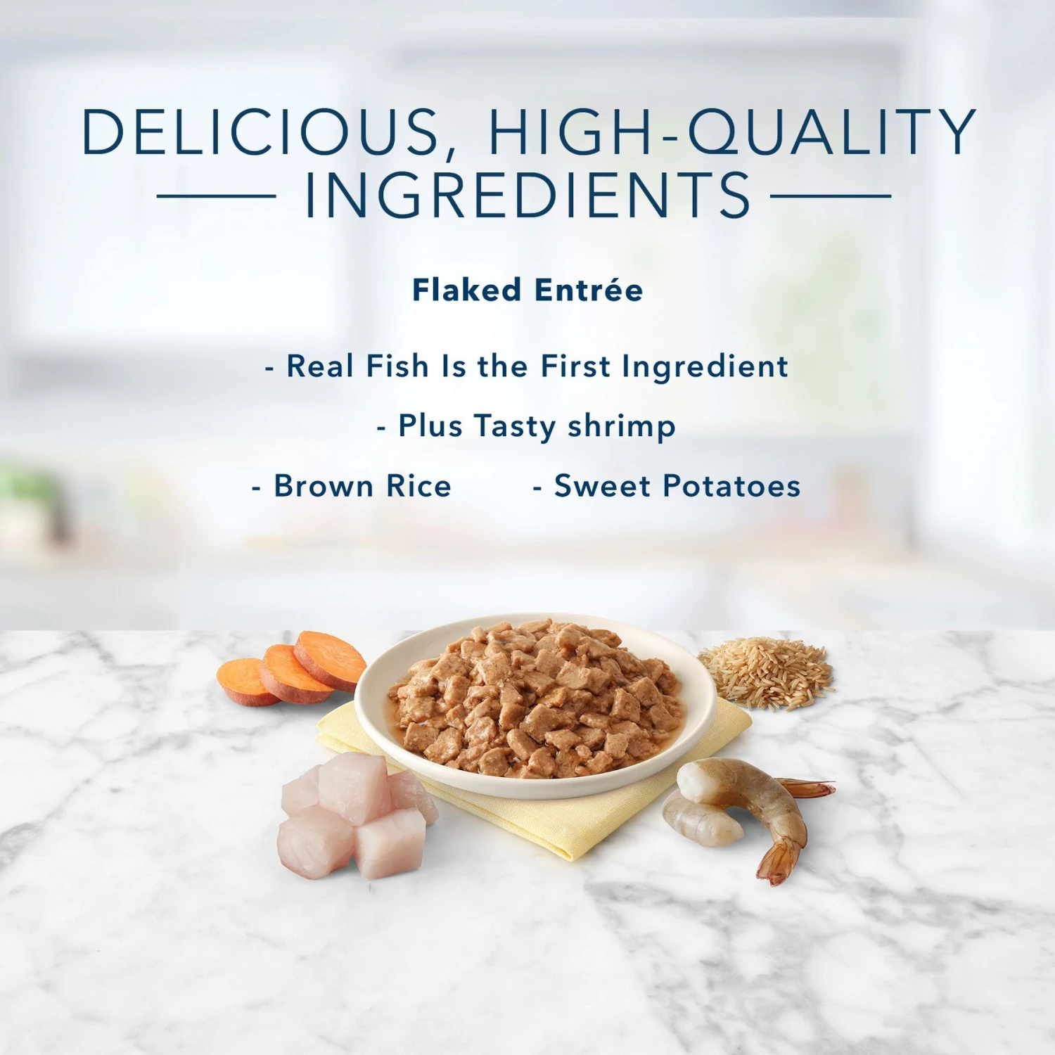 Blue Buffalo Tastefuls Natural Flaked Wet Fish & Shrimp Entree In Gravy Cat Food, 3-oz Can, Case Of 12 5 Blue Buffalo Tastefuls Natural Flaked Wet Fish & Shrimp Entree In Gravy Cat Food, 3-oz Can, Case Of 12 - Image 5