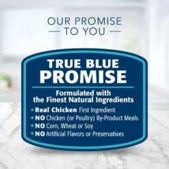 Blue Buffalo Tastefuls Natural Mature Pate Chicken Entree Wet Cat Food, 3-oz Can, Case Of 12 -Blue Buffalo 879454 PT5. AC SS1800 V1687357628
