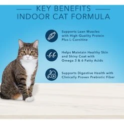 Blue Buffalo True Solutions Fab Feline Natural Indoor Adult Chicken Entree Wet Cat Food, 3-oz Can, Case Of 12 -Blue Buffalo 879470 PT3. AC SS1800 V1687357627