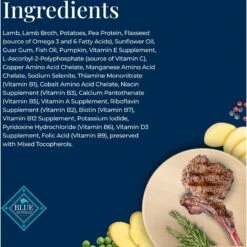 Blue Buffalo Basics Skin & Stomach Care Grain-Free Lamb & Potato Small Breed Adult Wet Dog Food -Blue Buffalo 88195 PT4. AC SS1800 V1646249503