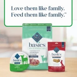 Blue Buffalo Basics Skin & Stomach Care Grain-Free Lamb & Potato Small Breed Adult Wet Dog Food -Blue Buffalo 88195 PT8. AC SS1800 V1646253684