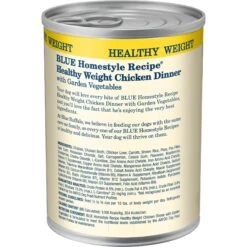 Blue Buffalo Life Protection Formula Healthy Weight Adult Chicken & Brown Rice Recipe Dry Dog Food & Blue Buffalo Homestyle Recipe Healthy Weight Chicken Dinner With Garden Vegetables & Brown Rice Canned Dog Food -Blue Buffalo 916486 PT2. AC SS1800 V1689883303