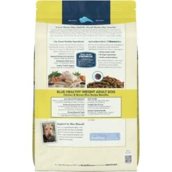 Blue Buffalo Life Protection Formula Healthy Weight Adult Chicken & Brown Rice Recipe Dry Dog Food & Blue Buffalo Homestyle Recipe Healthy Weight Chicken Dinner With Garden Vegetables & Brown Rice Canned Dog Food -Blue Buffalo 916486 PT6. AC SS1800 V1689883387