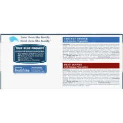 Blue Buffalo's Stew Chicken & Beef Variety Pack Wet Dog Food & Blue Buffalo Homestyle Recipe Chicken & Beef Wet Dog Food, 12.5-oz, Case Of 6 -Blue Buffalo 916734 PT6. AC SS1800 V1689881677