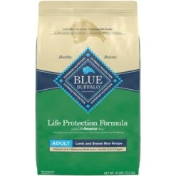 Blue Buffalo Life Protection Formula Adult Lamb & Brown Rice Recipe Dry Dog Food & Blue Buffalo Homestyle Recipe Lamb Dinner With Garden Vegetables Canned Dog Food -Blue Buffalo 933230 PT5. AC SS1800 V1692303668
