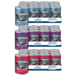 Blue Buffalo Wilderness Beef & Chicken Grill Grain-Free Canned Dog Food + 2 Items