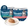 Blue Buffalo Tastefuls Spoonless Singles Whitefish, Tuna & Salmon Entree Variety Pack Adult Pate Wet Cat Food, 2.6-oz Twin Pack, Case Of 12