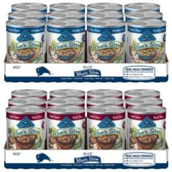 Blue Buffalo Blue's Hearty Beef Stew Grain-Free Canned Dog Food & Blue Buffalo Blue's Country Chicken Stew Grain-Free Canned Dog Food