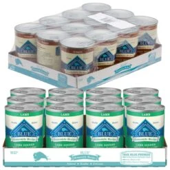 Blue Buffalo Homestyle Recipe Turkey Meatloaf Dinner With Garden Vegetables Canned Dog Food & Blue Buffalo Homestyle Recipe Lamb Dinner With Garden Vegetables Canned Dog Food