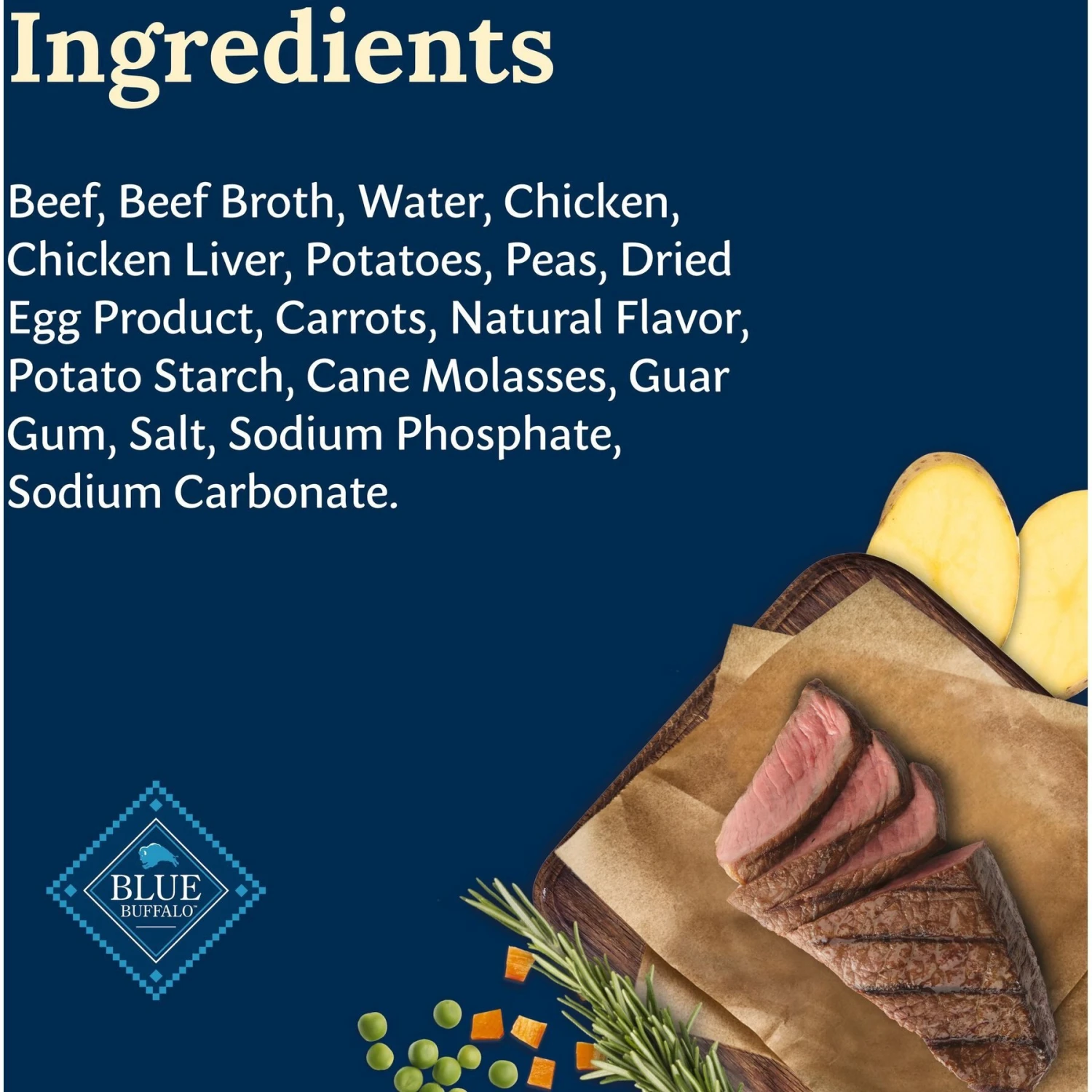 Blue Buffalo Delectables Beef Dinner Natural Wet Dog Food, 3-oz Pouch, Case Of 24 5 Blue Buffalo Delectables Beef Dinner Natural Wet Dog Food, 3-oz Pouch, Case Of 24 - Image 5