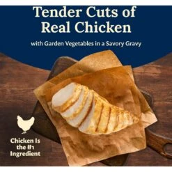 Blue Buffalo Delectables Chicken Dinner Natural Wet Dog Food 3-oz Pouch, Case Of 24 -Blue Buffalo 992806 PT2. AC SS1800 V1699023085