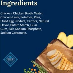 Blue Buffalo Delectables Chicken Dinner Natural Wet Dog Food 3-oz Pouch, Case Of 24 -Blue Buffalo 992806 PT4. AC SS1800 V1699023078