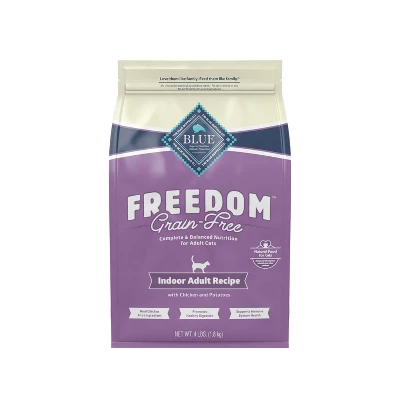Blue Buffalo Freedom Grain Free Indoor With Chicken, Peas & Potatoes Adult Premium Dry Cat Food 5 Blue Buffalo Freedom Grain Free Indoor With Chicken, Peas & Potatoes Adult Premium Dry Cat Food - Image 5
