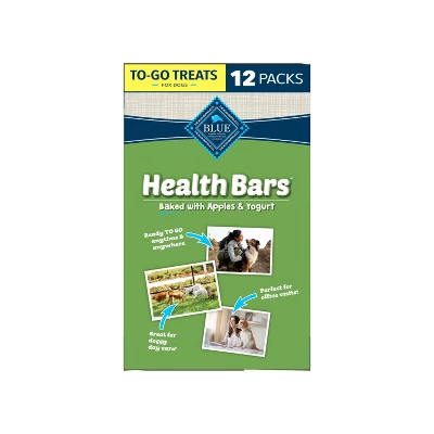 Blue Buffalo Heath Bar Mini To Go Multipack Apple And Yogurt Dry Dog Food - 12oz 2 Blue Buffalo Heath Bar Mini To Go Multipack Apple And Yogurt Dry Dog Food - 12oz - Image 2