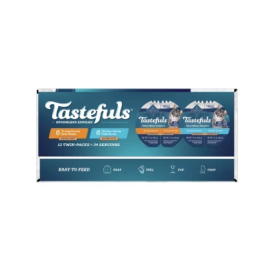 Blue Buffalo Tasteful Spoonless Singles Chicken And Turkey Entree Pate Wet Cat Food Variety Pack - 31.2oz/12ct 7 Blue Buffalo Tasteful Spoonless Singles Chicken And Turkey Entree Pate Wet Cat Food Variety Pack - 31.2oz/12ct - Image 7