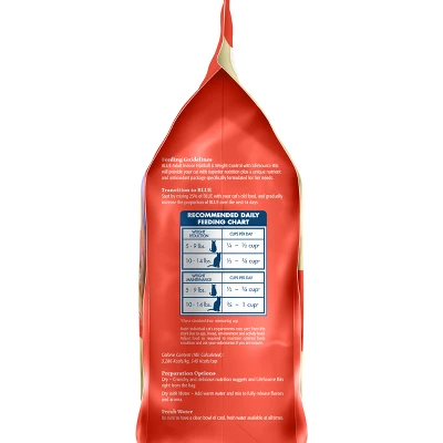 Blue Buffalo Tastefuls With Chicken Weight & Hairball Control Natural Adult Dry Cat Food - 7lbs 7 Blue Buffalo Tastefuls With Chicken Weight & Hairball Control Natural Adult Dry Cat Food - 7lbs - Image 7