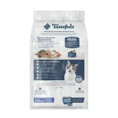 Blue Buffalo Tastefuls With Chicken Natural Kitten Dry Cat Food 1 Blue Buffalo Tastefuls With Chicken Natural Kitten Dry Cat Food