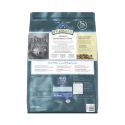 Blue Buffalo Wilderness High Protein Natural Adult Dry Dog Food Plus Wholesome Grains With Chicken - 13lbs